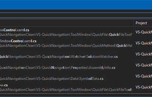VS-QuickNavigation screenshot 1