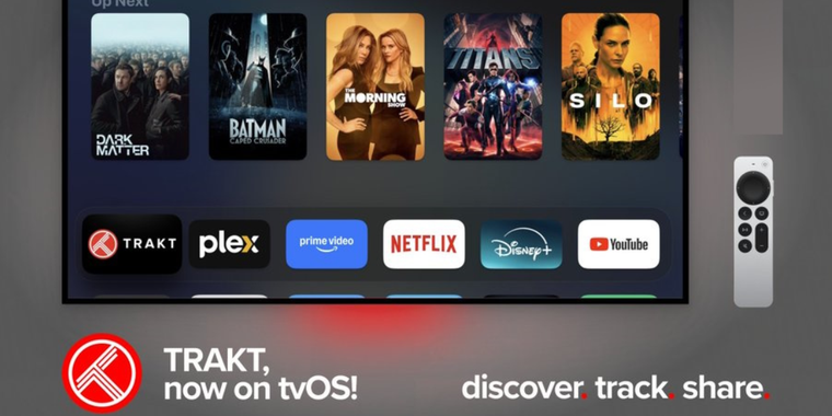 Trakt now available on Apple TV image