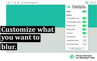 Privacy Extension For WhatsApp™ Web screenshot 1