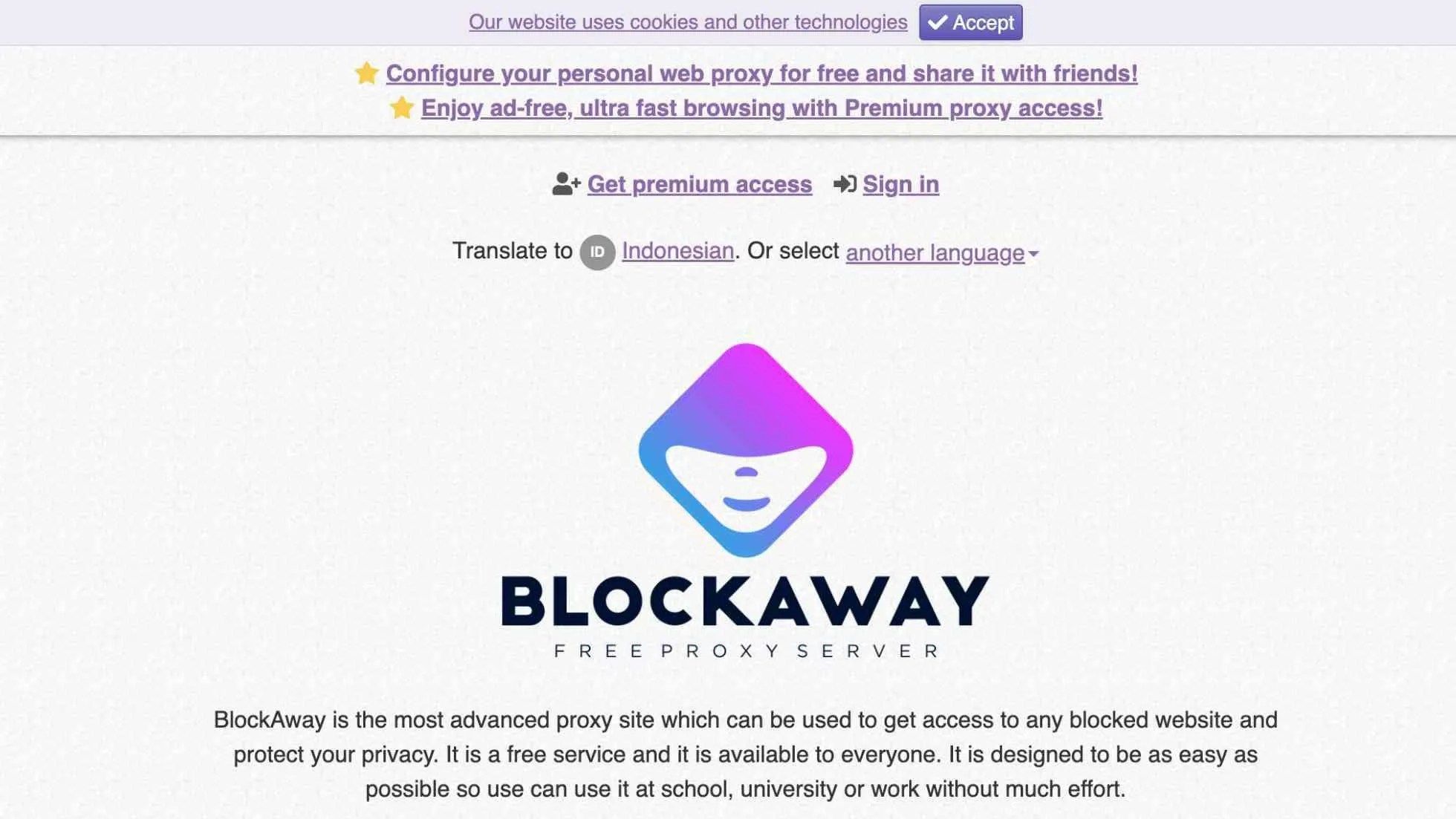 BlockAway Fast amp Secure Free Proxy to Unblock Any Website