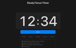 Study Focus Timer screenshot 3