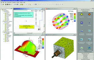 CST MICROWAVE STUDIO screenshot 2