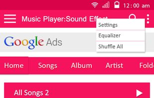 Music Player Sound Effect screenshot 3