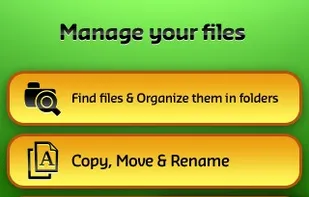 Manage your files