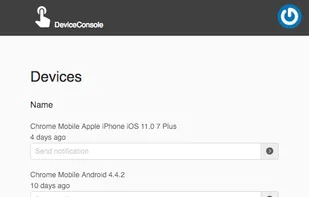 DeviceConsole screenshot 1