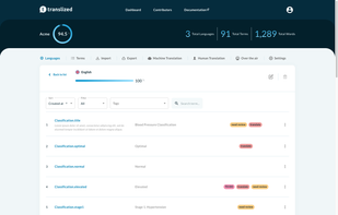 Translized screenshot 1