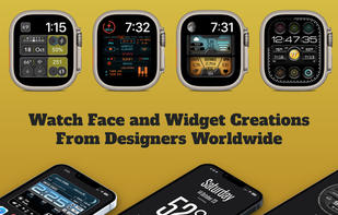 Watch Face and Widget Creations from Designers Worldwide