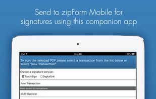 zipForm Plus screenshot 3