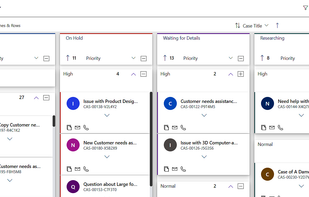 kanban view for Dynamics 365 CRM