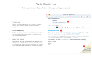 Postbox screenshot 2