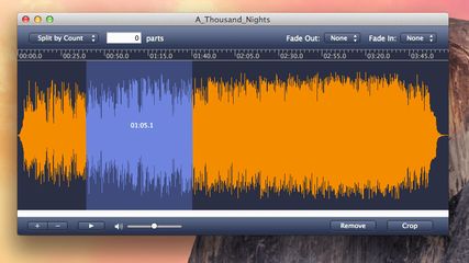 Apple Mac Soft MP3 Splitter for Mac screenshot 3