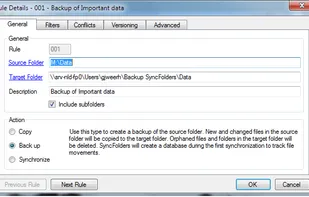 SyncFolders screenshot 1