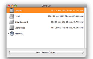 OmniDiskSweeper screenshot 1