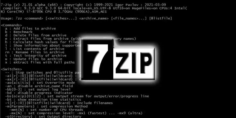 7-Zip rolls out 24.05 version with enhanced unpacking abilities and speed optimizations image