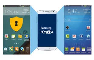 Samsung KNOX screenshot 1