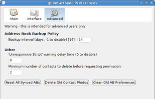 gContactSync screenshot 3