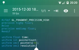Shader Editor screenshot 1