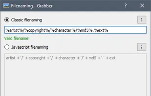 Imgbrd-Grabber screenshot 3