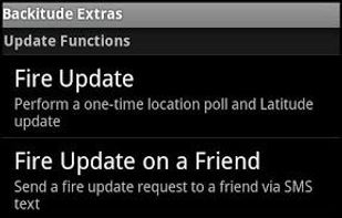 Backitude screenshot 2