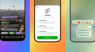 Telegram adds Live Stories real time streaming, gifts auction, and repeat scheduling image
