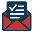 Thank you email icon