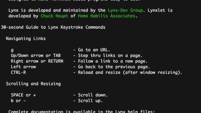 Lynxlet screenshot 1