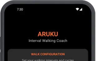 Walk Calculater on Phone