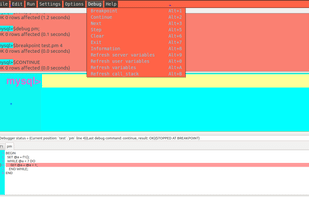 Ocelot GUI screenshot 2