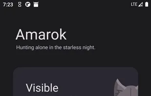 Amarok Hider screenshot 1