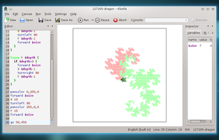 KTurtle screenshot 1