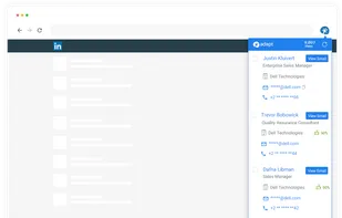 Adapt Prospector for LinkedIn - Bulk Email Search