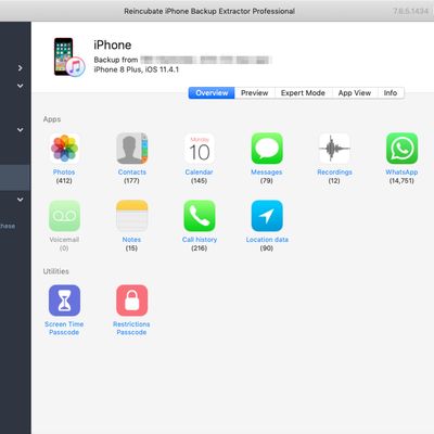 free backup extractor for iphone mac