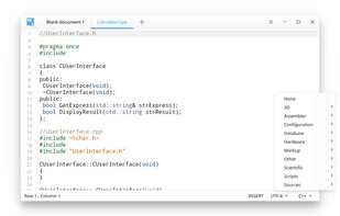Deepin Editor screenshot 1