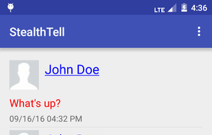 Stealth Tell screenshot 1