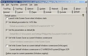 Web Screen Saver screenshot 1