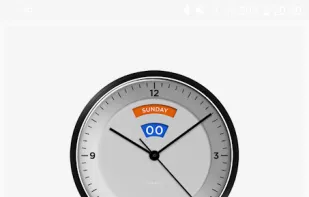 Minimal Clock Live Wallpaper screenshot 2