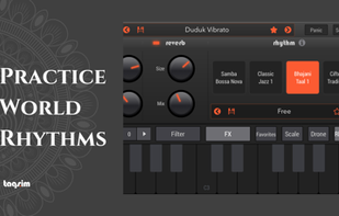 TAQSIM World Synth Synthesizer screenshot 1