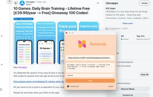 Reminde screenshot 1