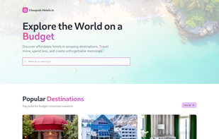 Cheapest Hotels screenshot 1