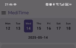 MediTime screenshot 1
