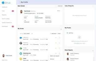 IDHub screenshot 2