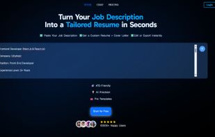 JobResumeAI screenshot 1