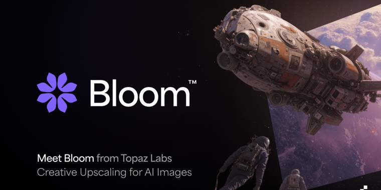 Topaz Labs launches Bloom, an AI upscaler with creative modes image