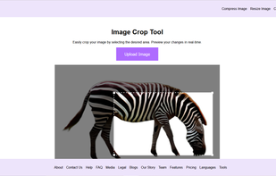 Crop in toolsforimage