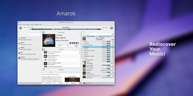 Amarok 3.3.1 update fixes crashes and improves scripting support image