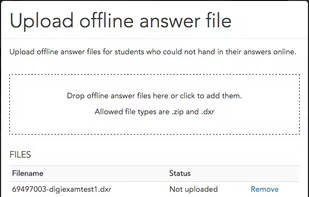 Digiexam screenshot 2