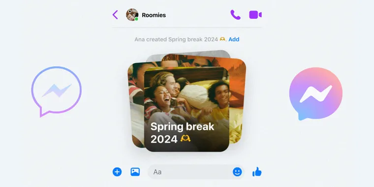 Facebook Messenger now supports HD photos, shared albums, and large file transfers image