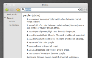 Purple Dictionary screenshot 1