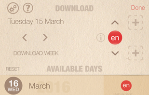 iBreviary screenshot 1