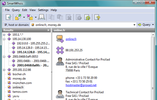 SmartWhois screenshot 1